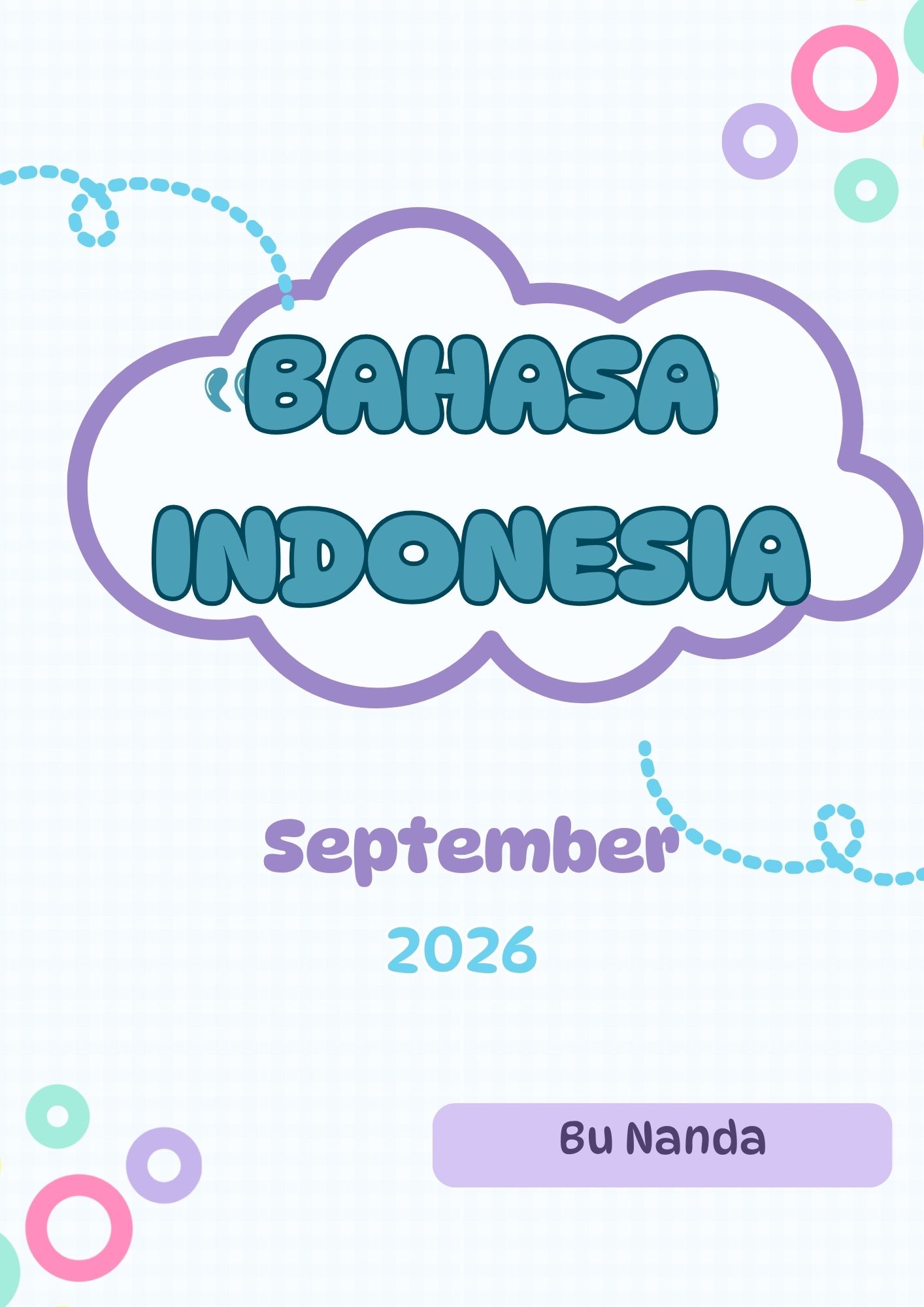 Bahasa Indonesia - Bulan September
