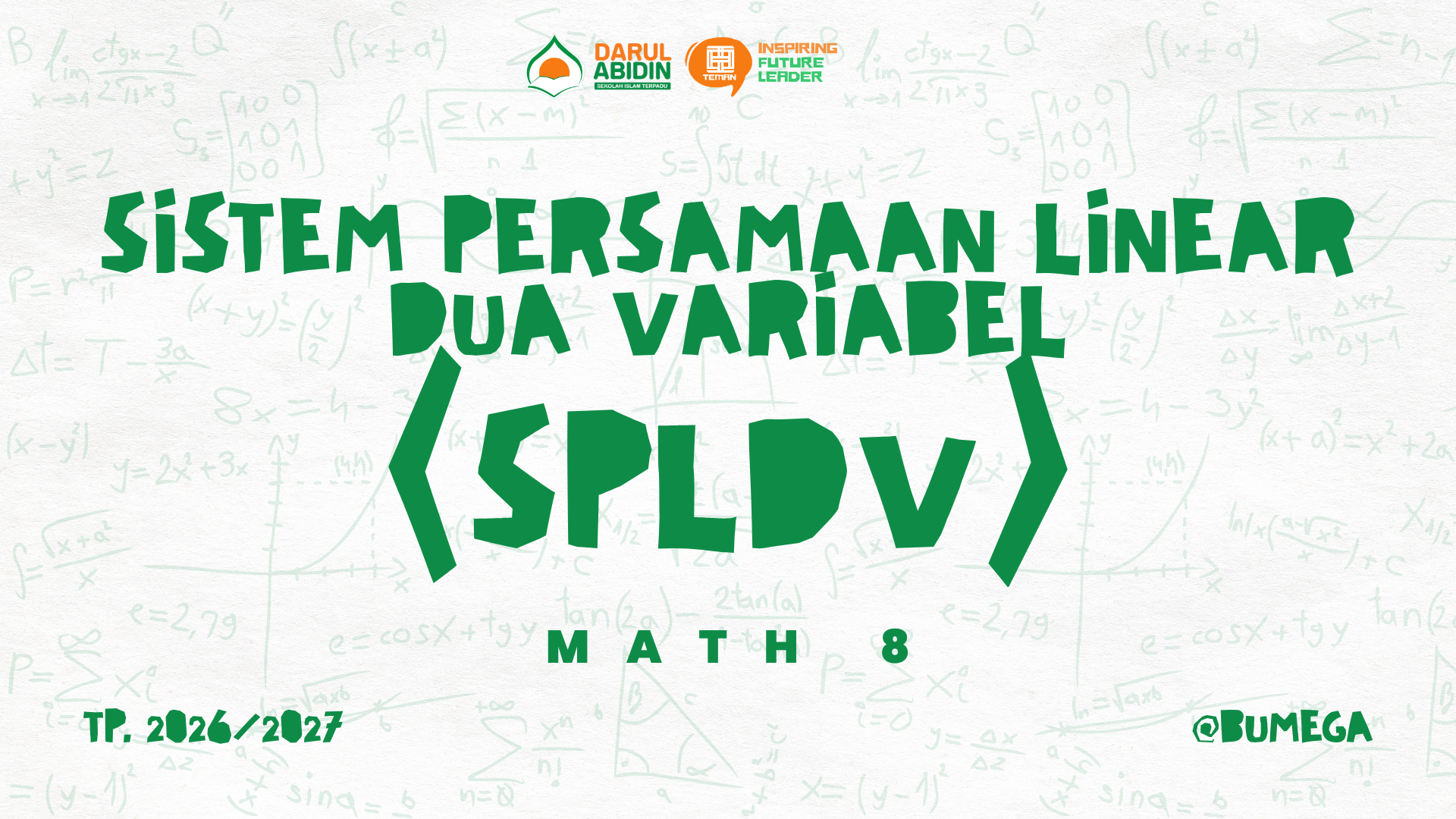 LM - Matematika SPLDV (Agustus-September)