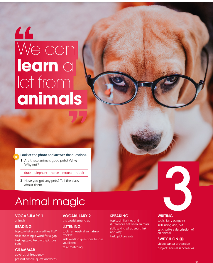 LM-Unit 3. Animal Magic (23 September - 18 Oktober 2026)
