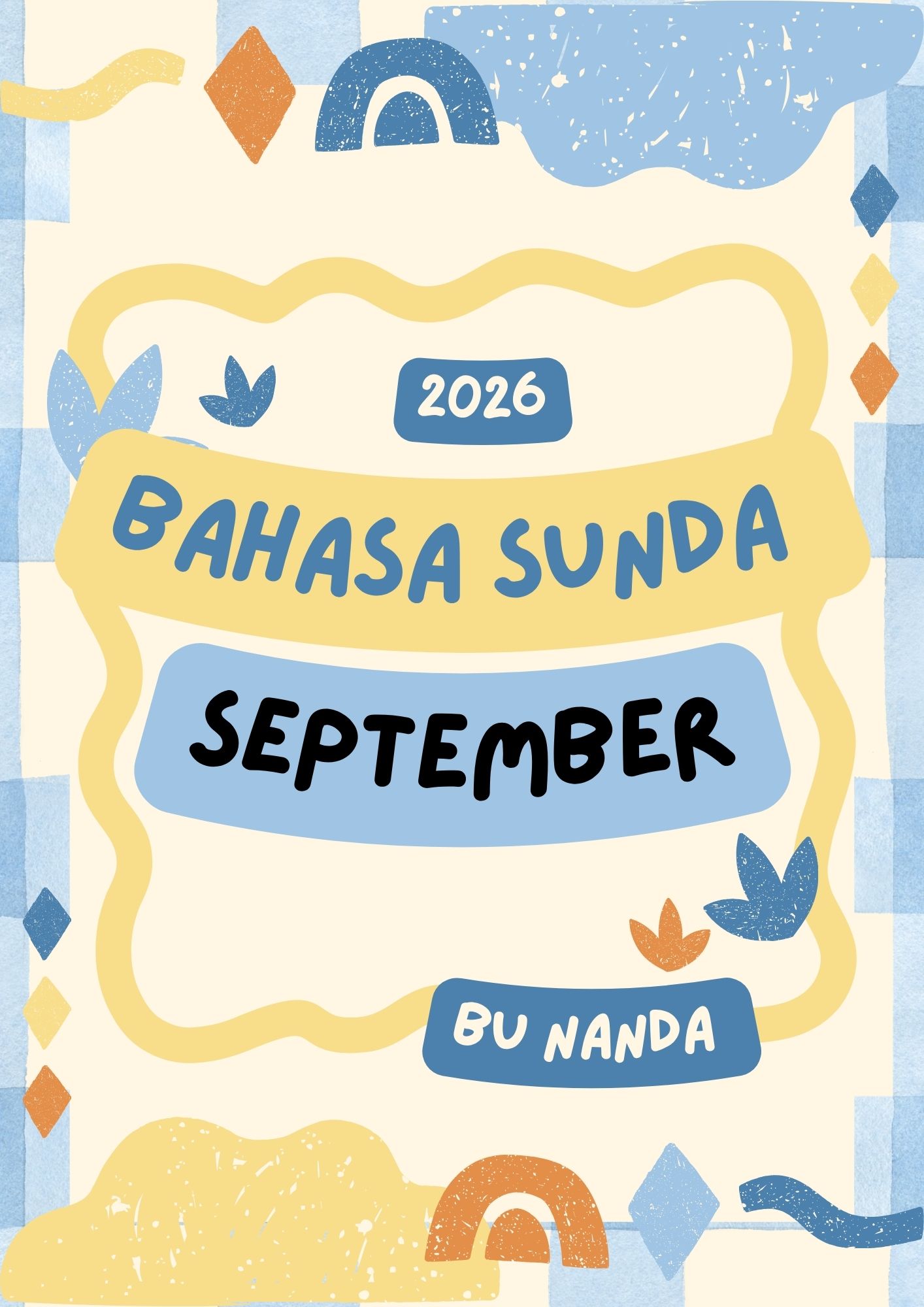 Bahasa Sunda - September
