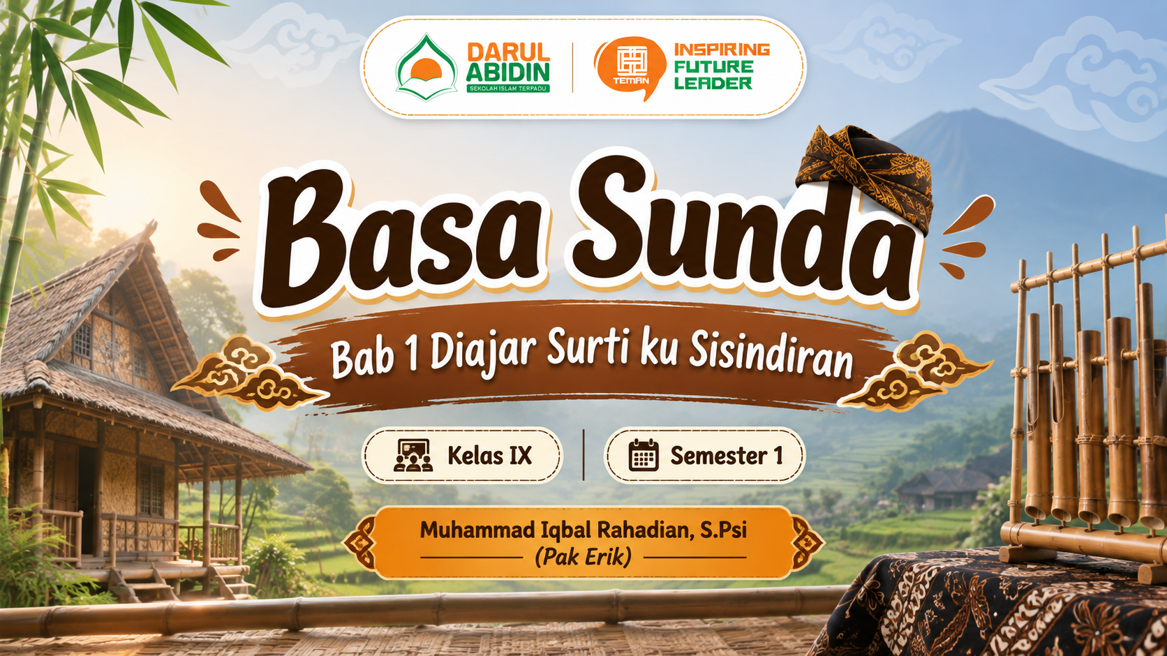 LM Bahasa Sunda - Sisindiran (18 September - 19 Oktober 2026)